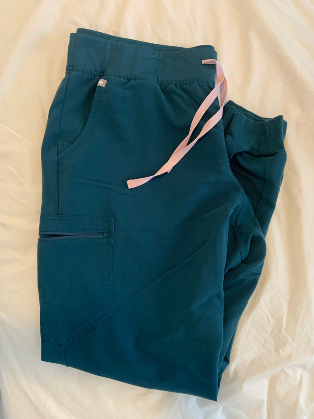 Figs Zamora™ - Tall Jogger Scrub Pants - Caribbean Blue